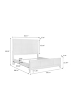 Samuel Lawrence Madison Contemporary Queen Panel Bed