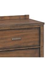 Samuel Lawrence Seneca Transitional 2-Drawer Nightstand with USB Port