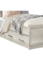 Samuel Lawrence Riverwood Farmhouse Twin Panel Bed with Trundle