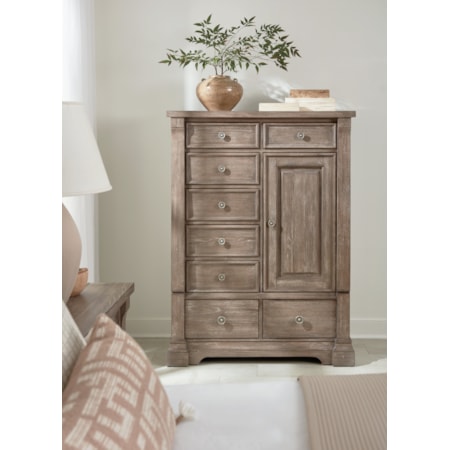 8-Drawer Bedroom Door Chest