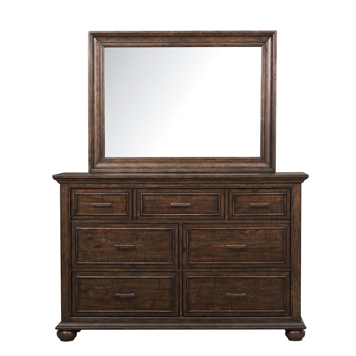 Samuel Lawrence Chatham Park Dresser and Mirror Set