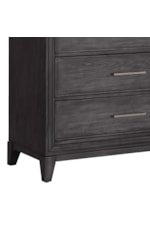 Samuel Lawrence Lenox Contemporary 6-Drawer Dresser with Sliding Door