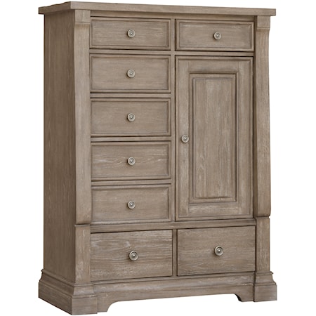 8-Drawer Bedroom Door Chest