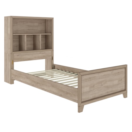 Twin Bookcase Bed