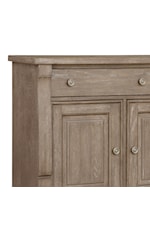 Samuel Lawrence Lawson's Creek Transitional 3-Door Server with Storage Drawers