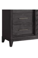 Samuel Lawrence Lenox Contemporary Single Drawer Nightstand with USB-C Port