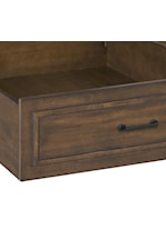 Samuel Lawrence Cambridge Transitional Full Panel Bed with Trundle