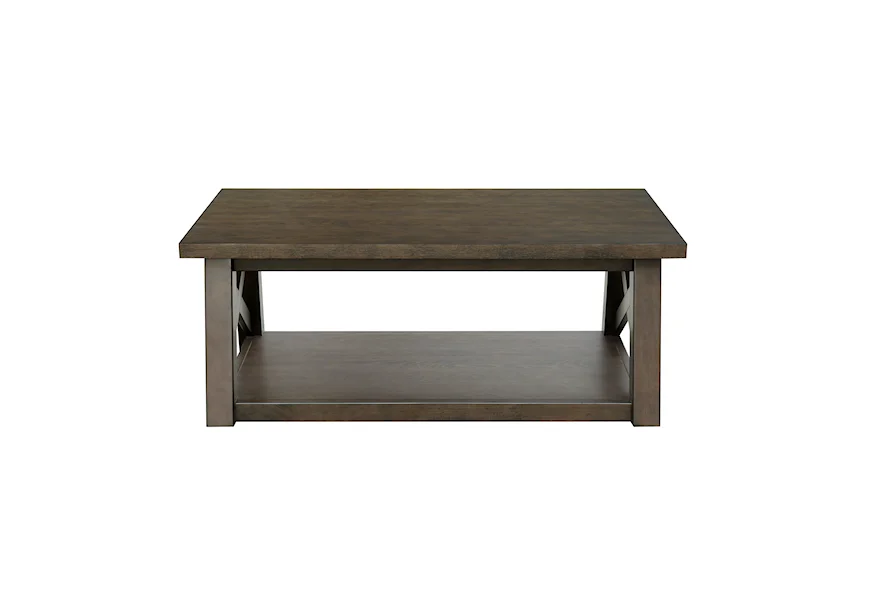 Denman Rectangular Cocktail Table by Samuel Lawrence at Darvin Furniture
