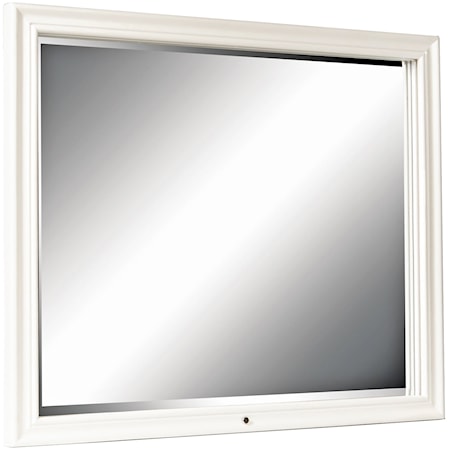 Framed Dresser Mirror with LED Lighting