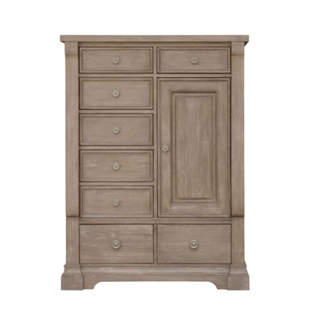 8-Drawer Bedroom Door Chest