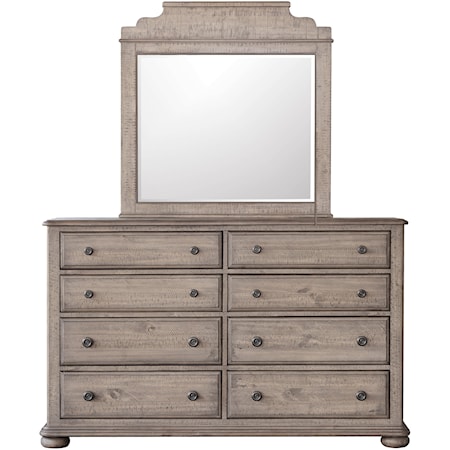 Dresser with Mirror