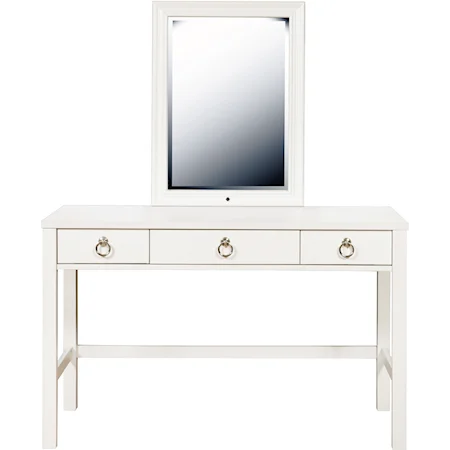 Kids Framed Vanity Mirror with LED Lighting