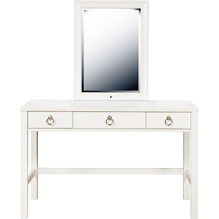 Kids Framed Vanity Mirror with LED Lighting