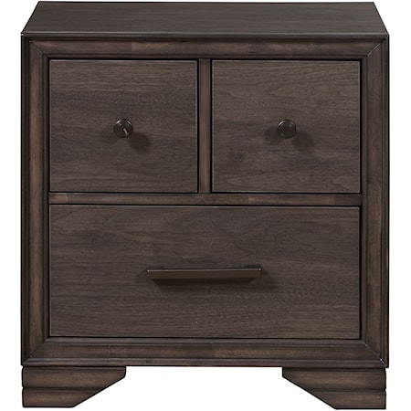 3-Drawer Nightstand