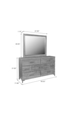 Samuel Lawrence Austin Austin 7 Drawer Dresser With Mirror