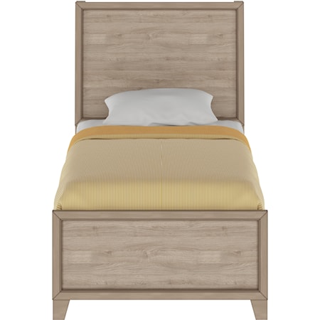 Twin Panel Bed