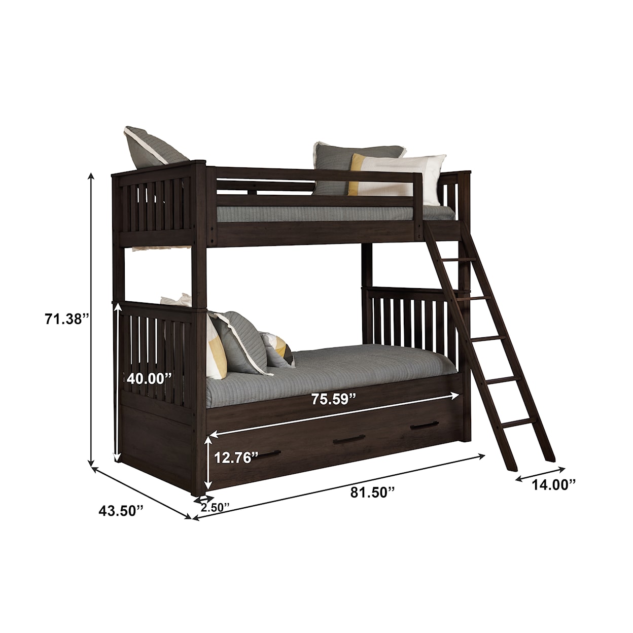 Samuel Lawrence Granite Falls Bunk Bed