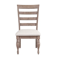 Transitional Upholstered Dining Room Side Chair