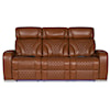 Builtwell K2140 Livorno Nutmeg Power Reclining Sofa