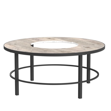 54" Chat-Height Firepit Surround