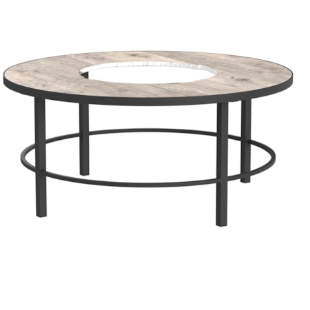 54" Chat-Height Firepit Surround