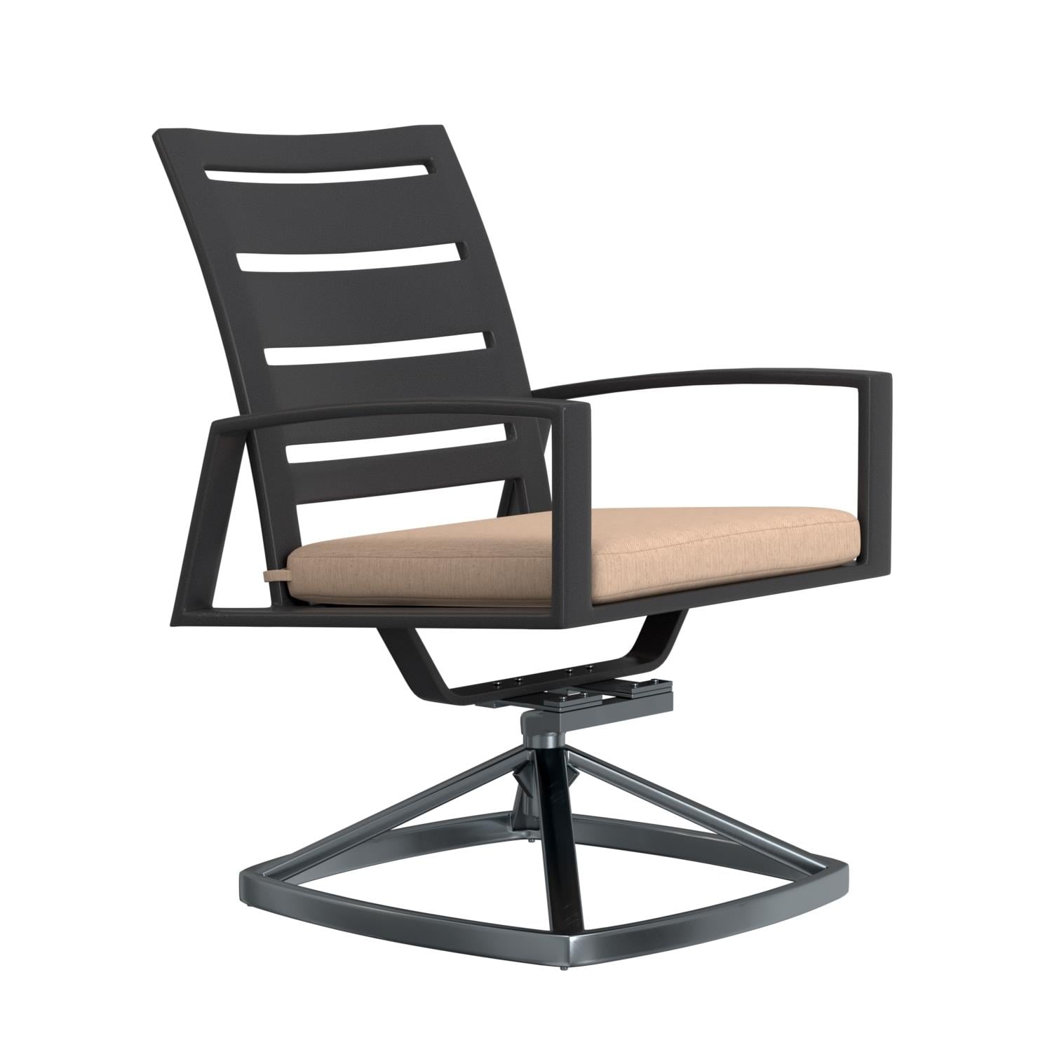 Swivel Rocker Dining Arm Chair