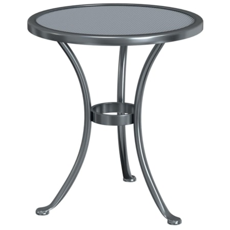 20" Round Micro Mesh Side Table