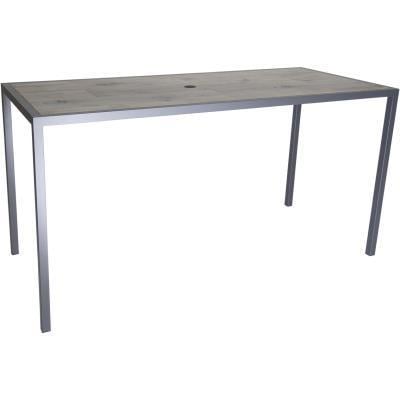 33" x 75" Counter Table w/Umbrella Hole