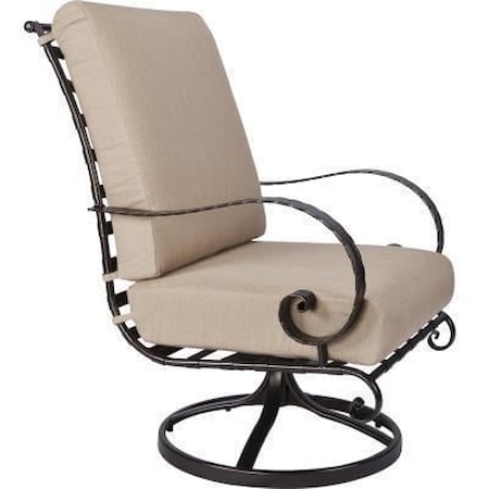 High-Back Swivel Rocker