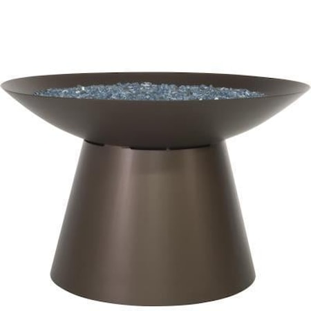 36" Rd. Chat-Height Fire Pit w/Ele. Ignition