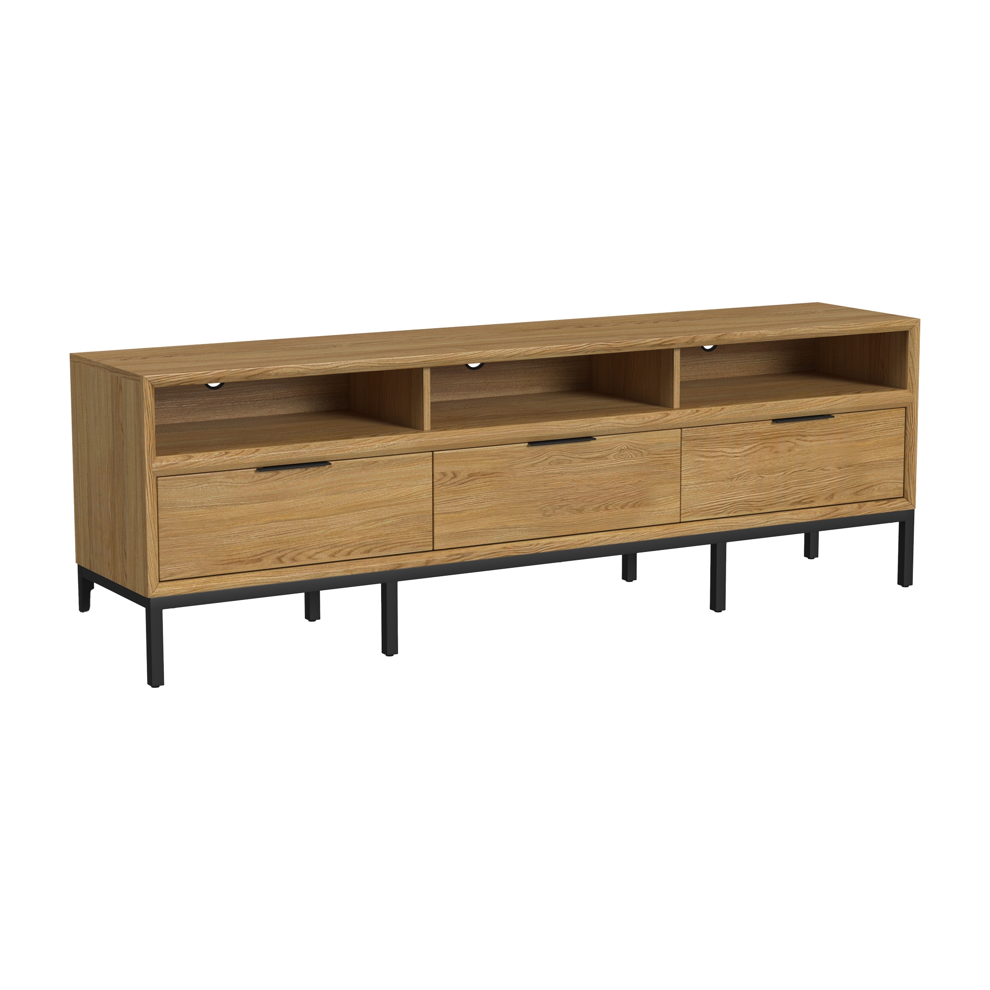 3-Drawer 80" TV Console