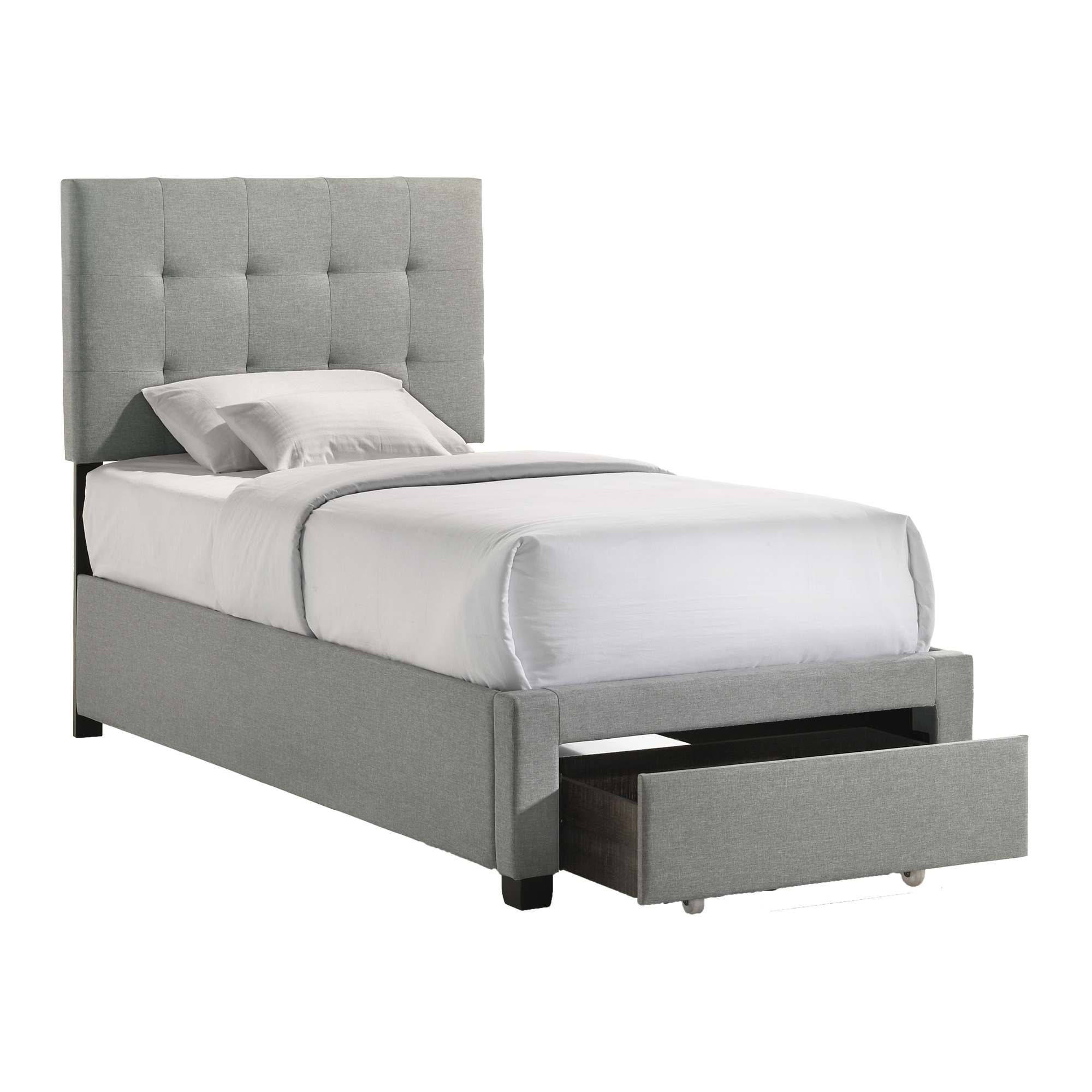 Intercon Kaycee Youth Upholstered Twin Storage Bed