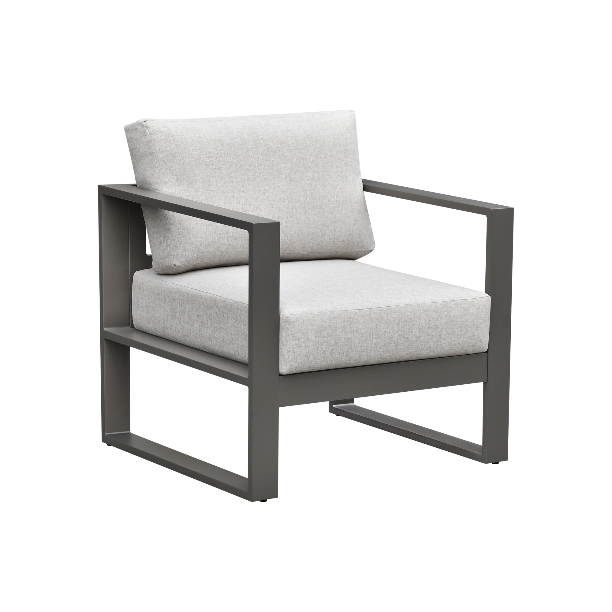 Cushioned Outdoor Arm Chair