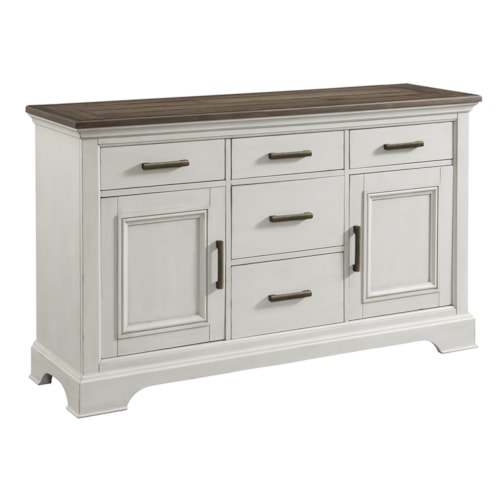 Cottage Sideboard with 5-Drawers