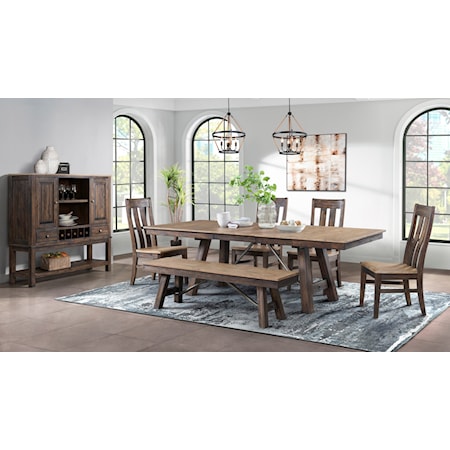 Trestle Dining Table