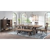 VFM Signature Transitions Dining Trestle Dining Table