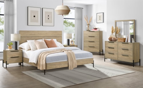 Contemporary 6-Piece Full Bedroom Set