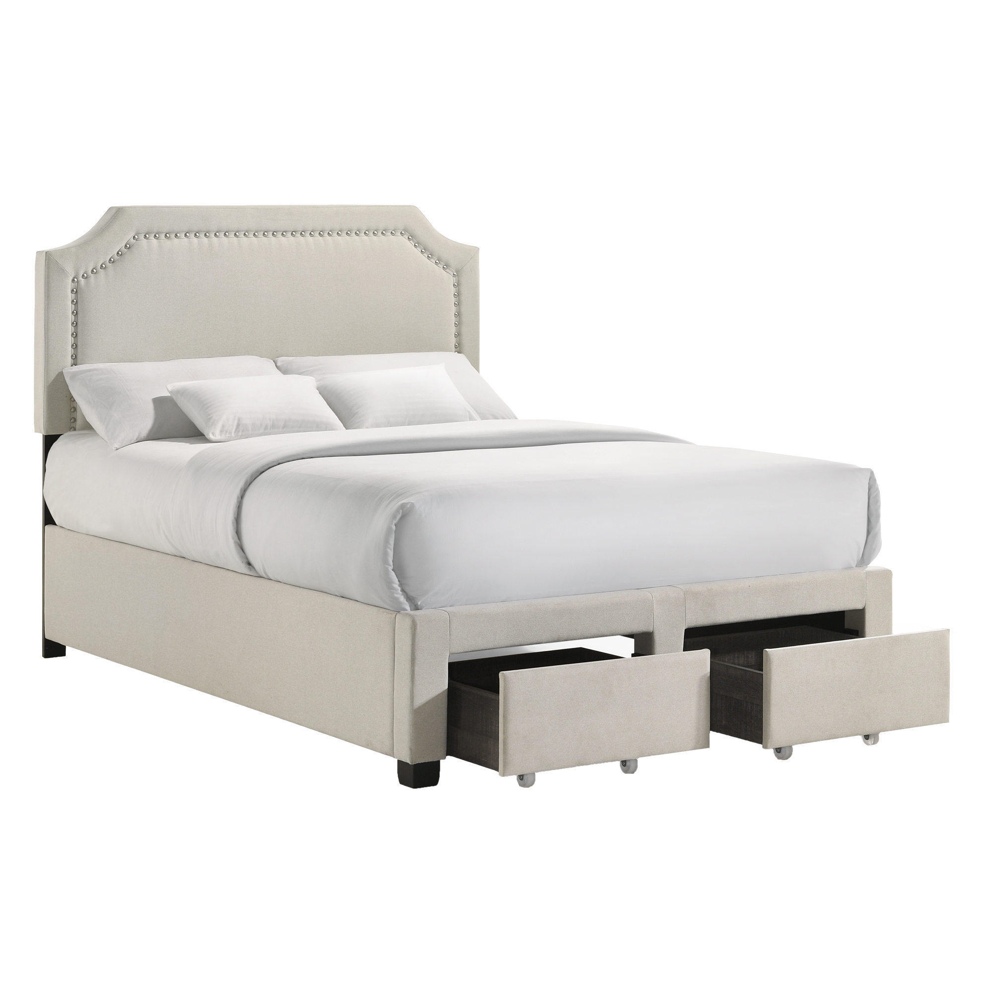 Intercon Tropic Youth Upholstered Full Storage Bed