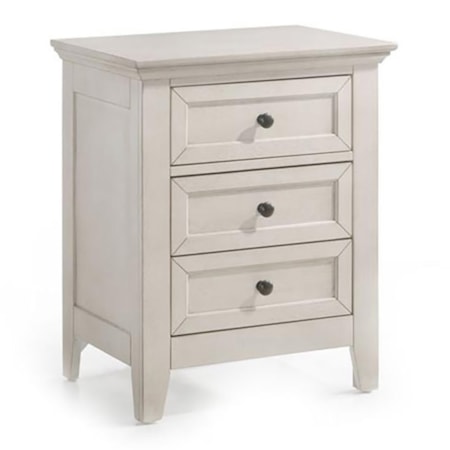 3-Drawer Nightstand