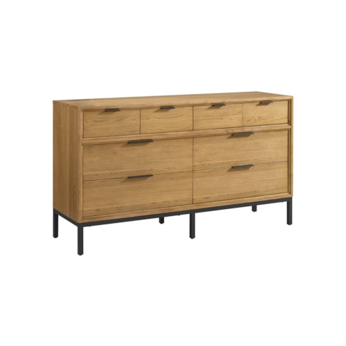Contemporary 8-Drawer Dresser