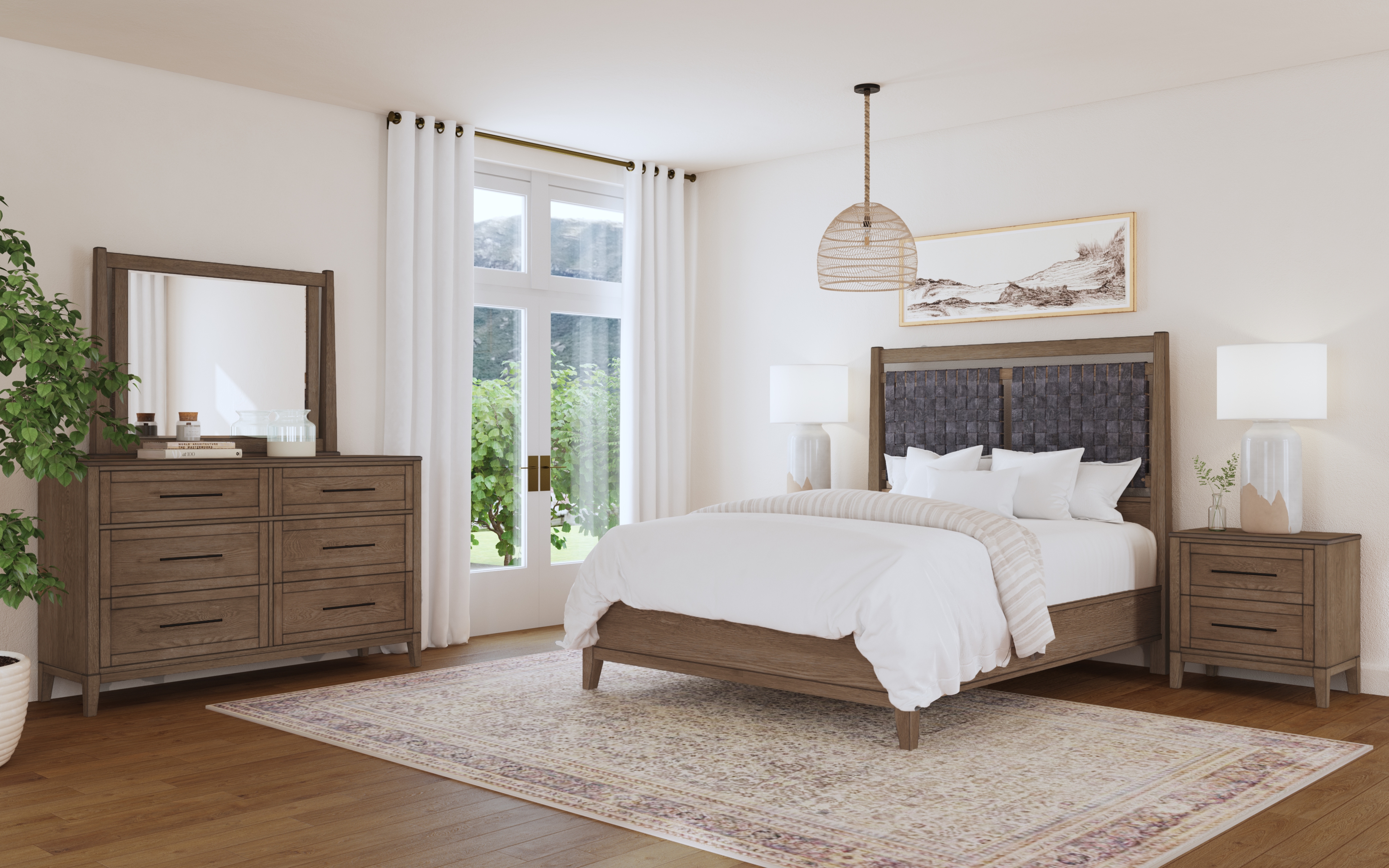 Upholstered Counter-Height Dining Bench