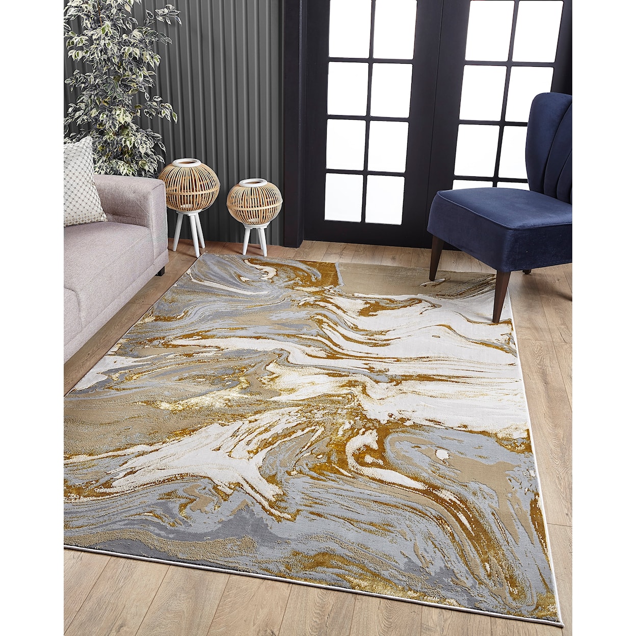 Kas Luna 7'10" x 10'10"  Rug