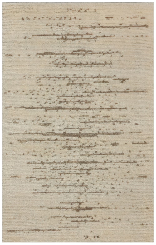 Marley 1000 Ivory Elements Hand Knotted Performance Area Rug