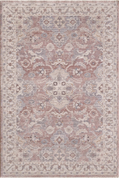 Adele 8808 Blush Serafina Machine Woven Performance Area Rug