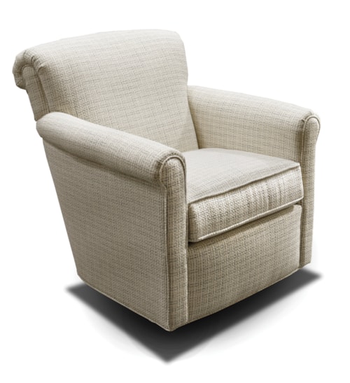 Transitional Swivel Glider with Nailhead