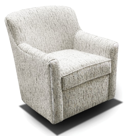 Transitional Swivel Glider Chair