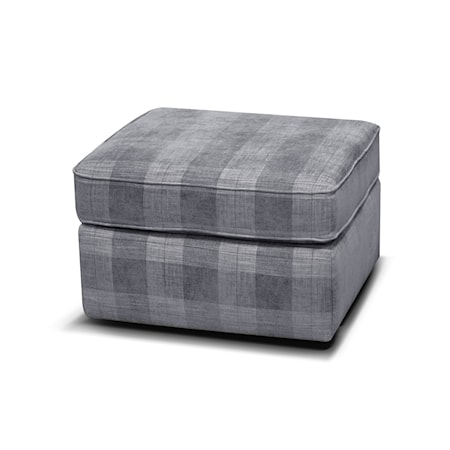 Upholstered Gliding Ottoman