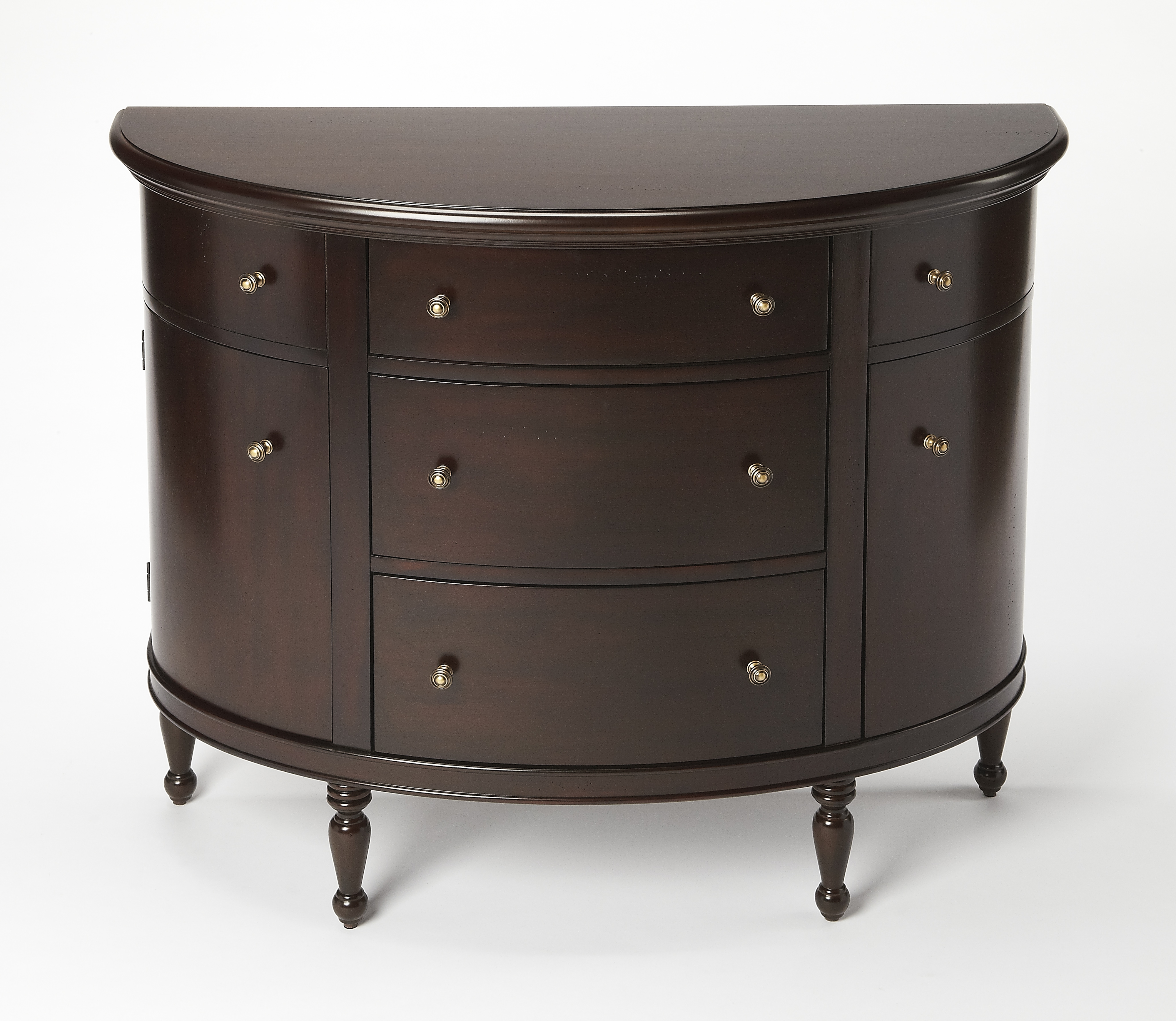 Demilune Console Chest