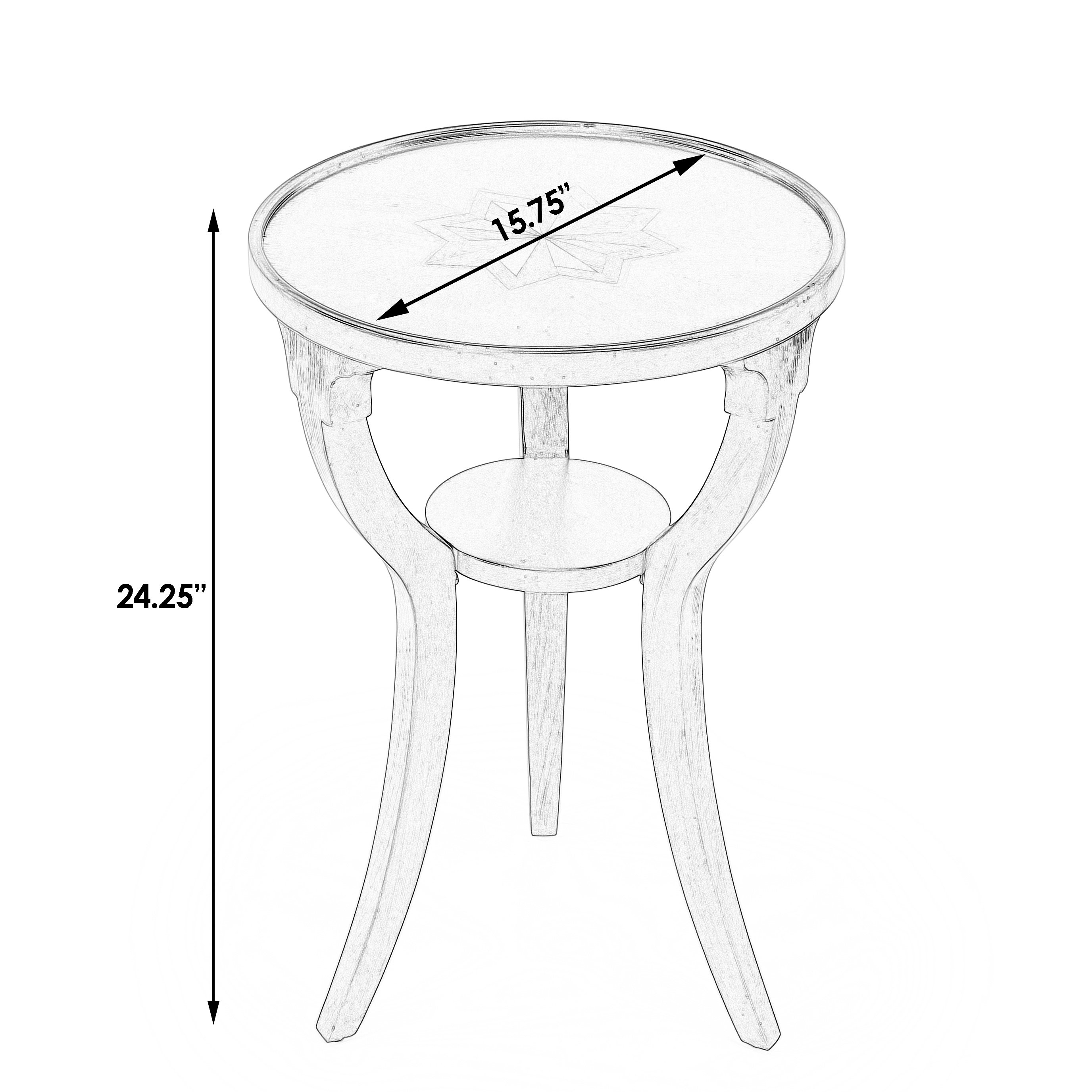 Butler Specialty Company Tables Round Accent Table