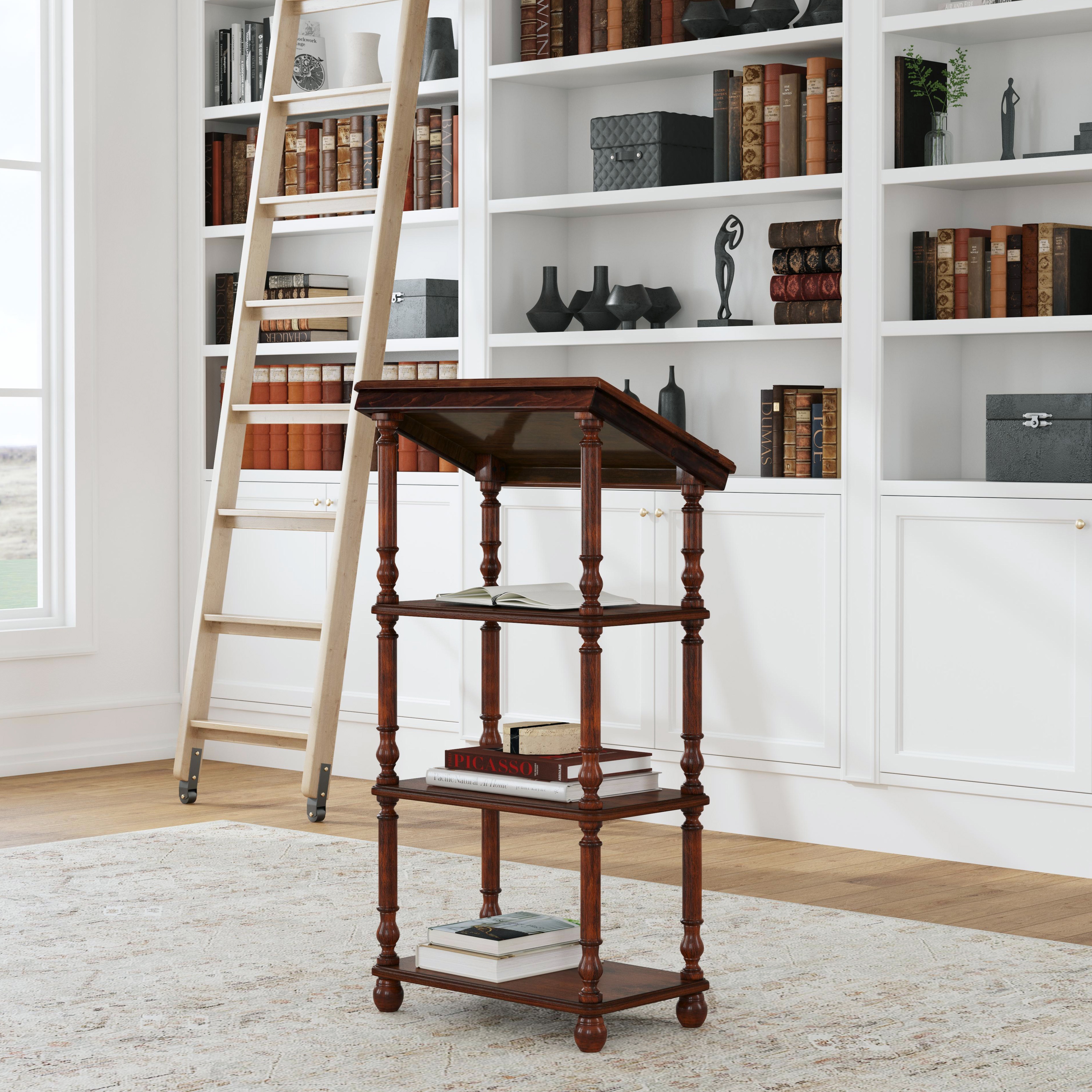 Butler Specialty Company Plantation Cherry Library Stand